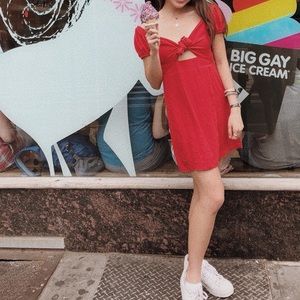 Red Cotton Candy LA Dress